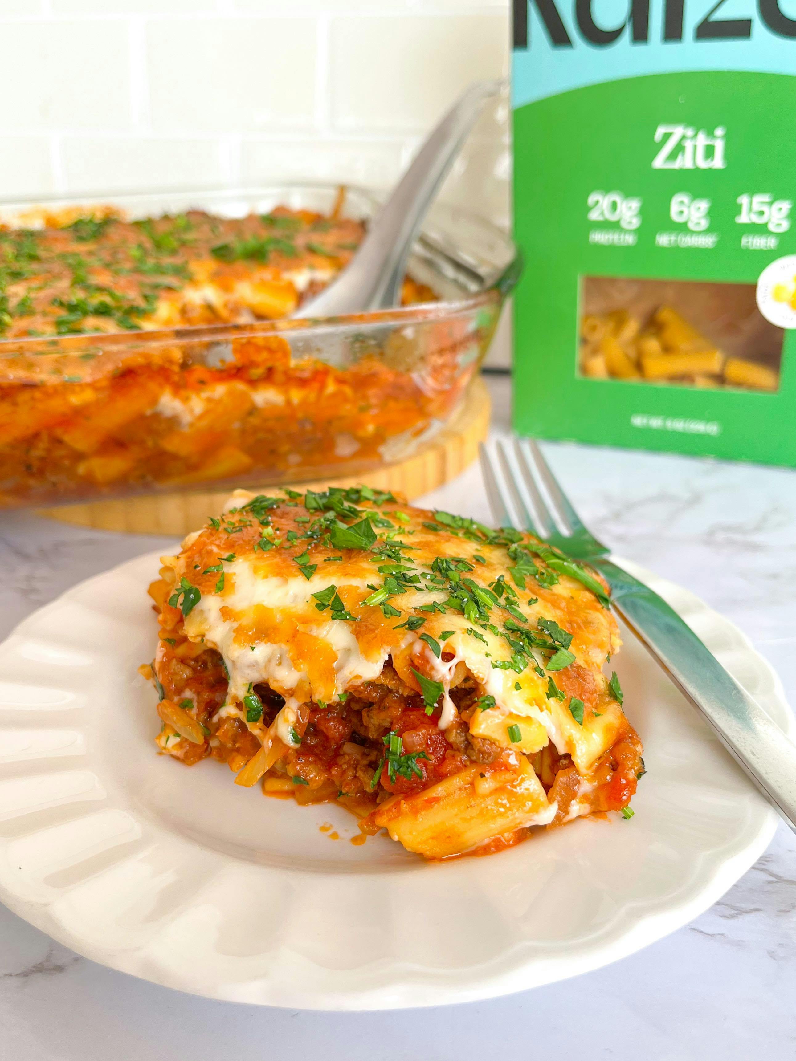 LowCarb Baked Ziti Pasta truLOCAL Recipe